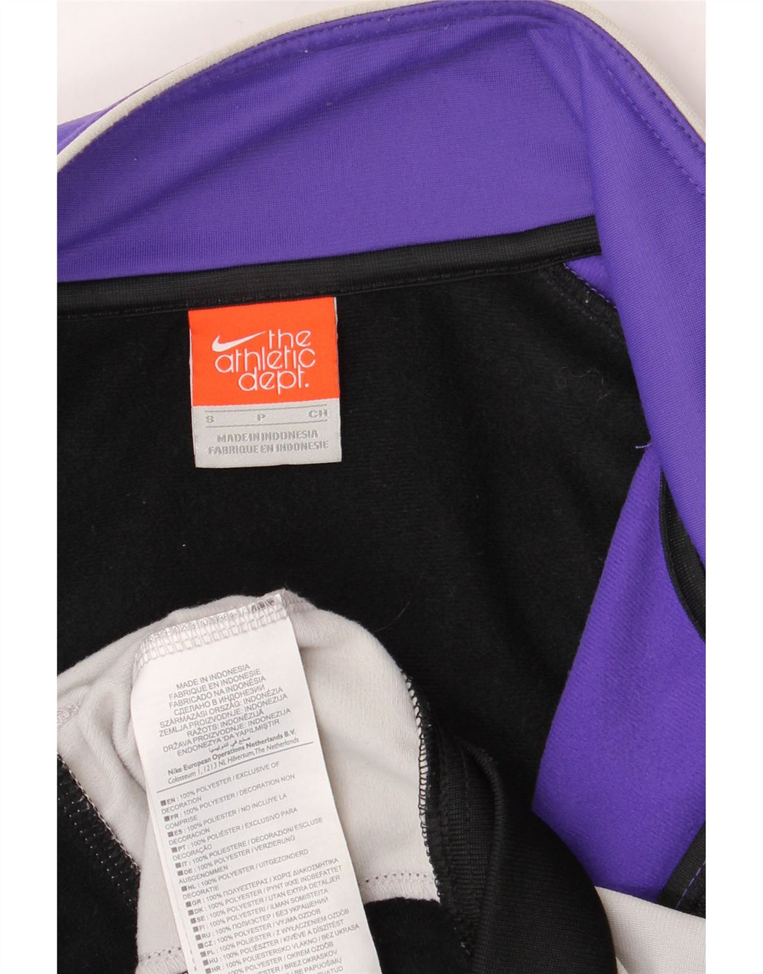 Jachetă de top pentru trening Nike pentru bărbați, mov, poliester color bloc