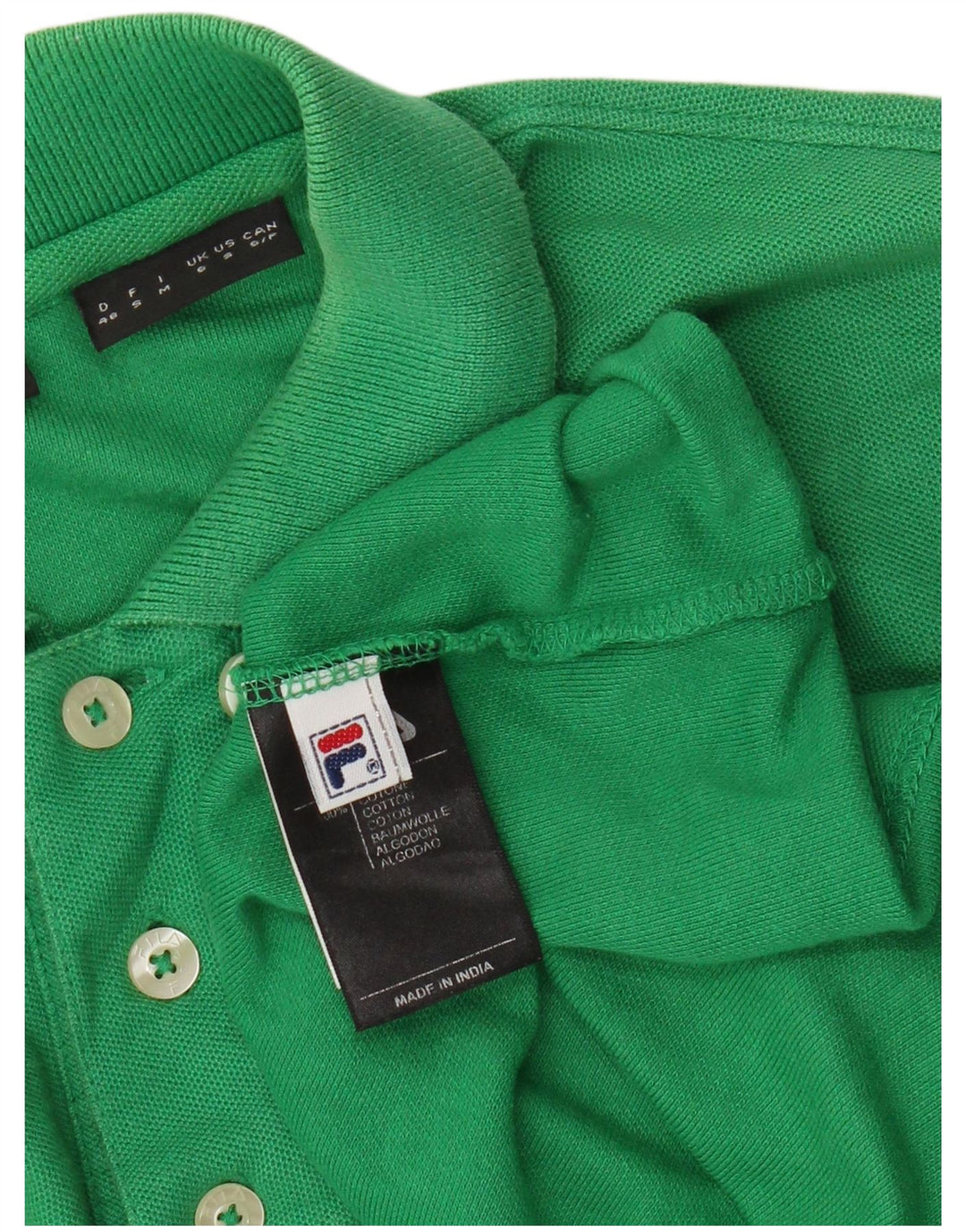 Tricou Polo Fila Bărbați Mic Verde Bumbac