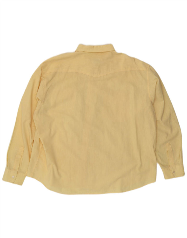 ARIZONA JEANS Cămașă pentru bărbați Mărimea 45/46 XL Bumbac galben