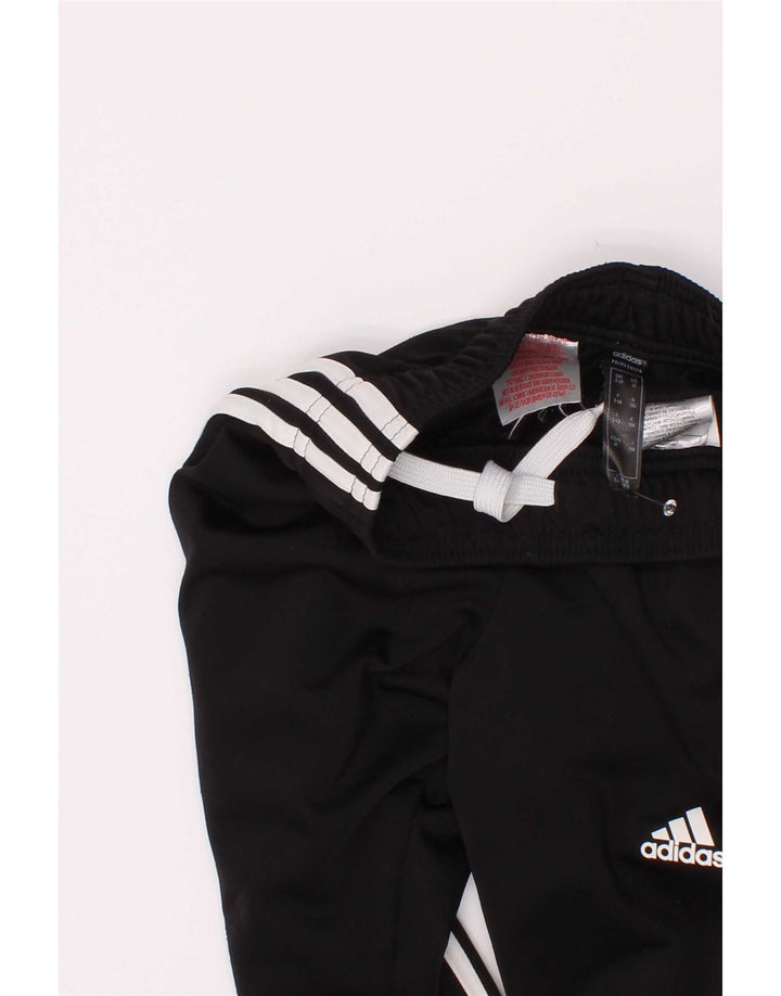 Pantaloni de trening Adidas baieti Joggeri 3-4 ani poliester negru