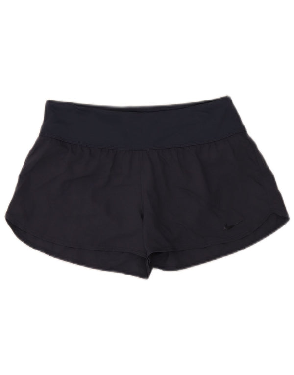 Pantaloni scurti sport Nike pentru femei UK 6 XS bleumarin din poliamidă
