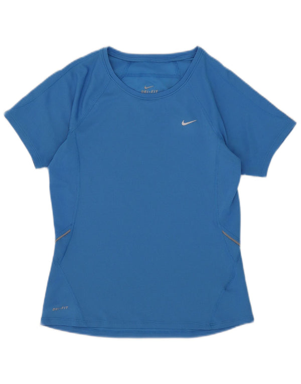 Tricou Nike Dri Fit pentru femei Top UK 8/10 Small Blue Poliester