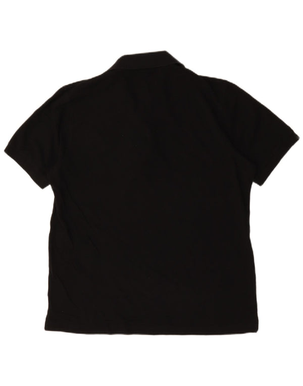 Tricou polo pentru bărbați Hugo Boss, bumbac mediu negru