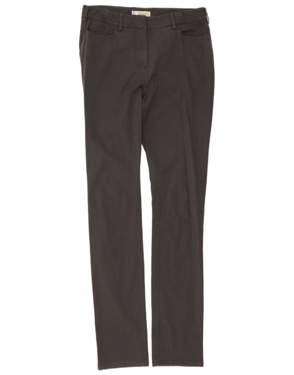 Pantaloni slim casual Hobbs pentru femei UK 10 Small W29 L32 bumbac gri