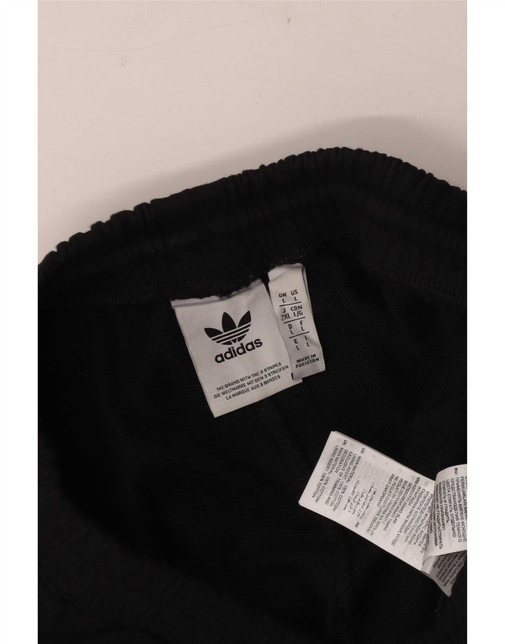 Pantaloni scurți sport pentru bărbați Adidas, mari, negru, bumbac