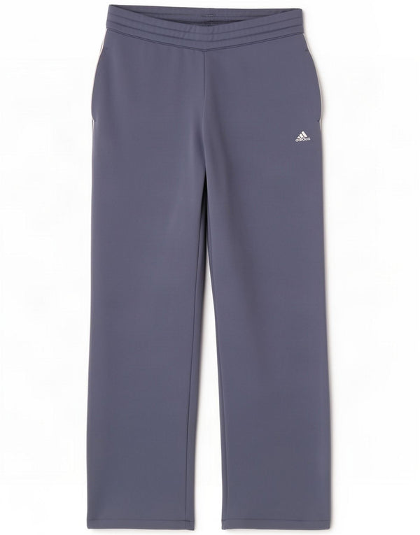 Pantaloni de trening Adidas Climalite pentru femei UK 10 Small Blue Poliester