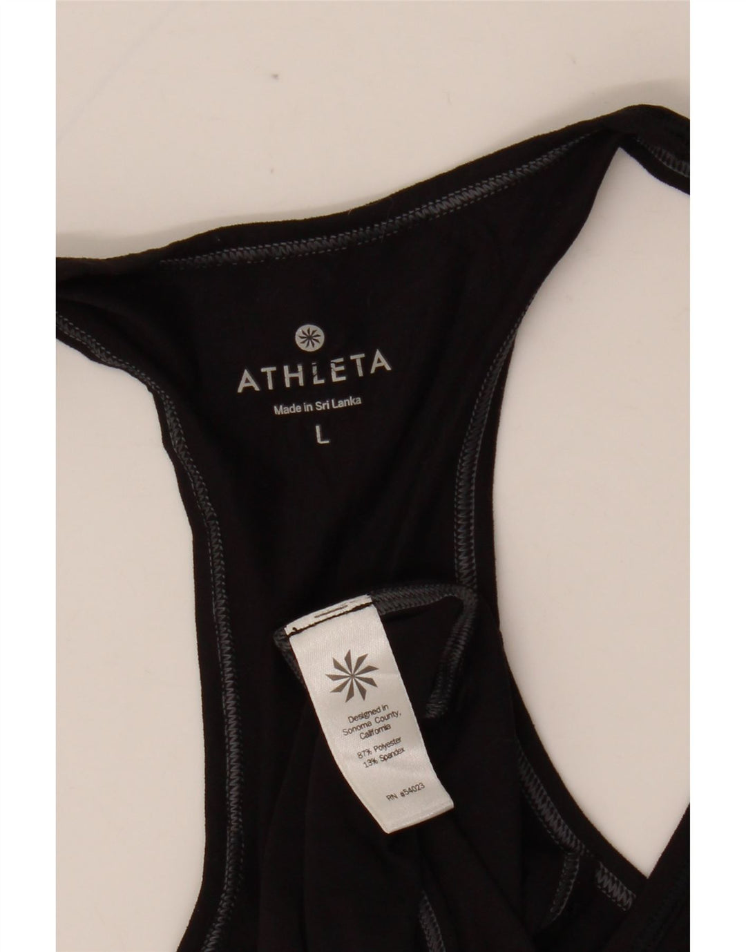 Vestă pentru femei ATHLETA UK 14 Poliester negru mare