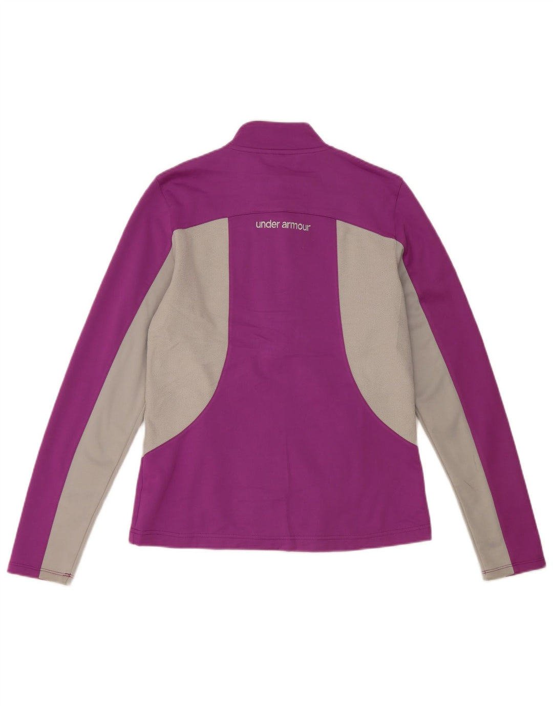 Jachetă de top pentru trening Under Armour pentru femei UK 10 Small Purple Colorblock