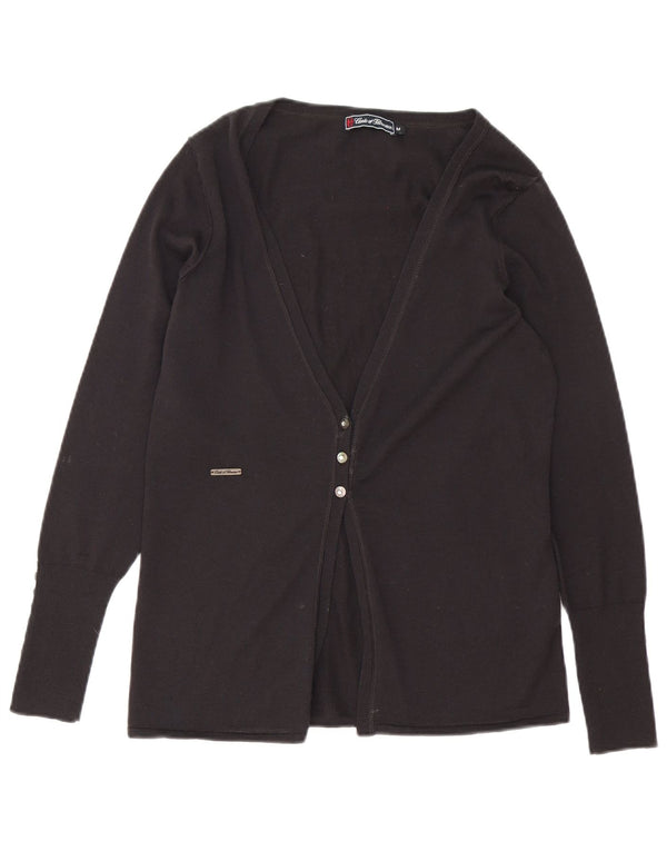 Pulover cardigan pentru femei Conte of Florence, cu croiala normală, UK 12, maro mediu
