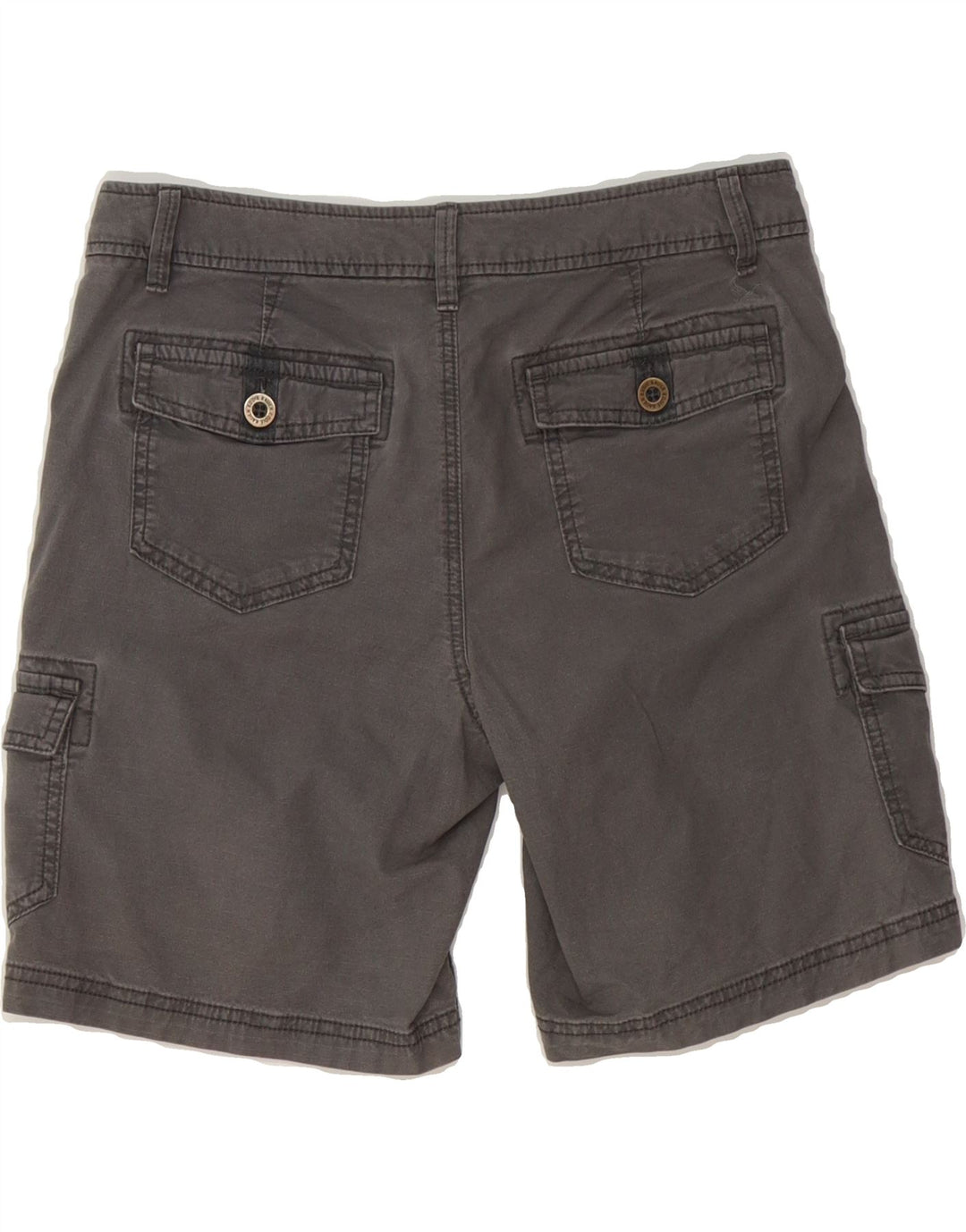 EDDIE BAUER Womens Cargo Shorts US 4 Small W30  Grey Cotton Vintage Eddie Bauer and Second-Hand Eddie Bauer from Messina Hembry 