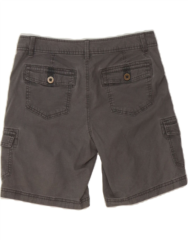 EDDIE BAUER Womens Cargo Shorts US 4 Small W30  Grey Cotton Vintage Eddie Bauer and Second-Hand Eddie Bauer from Messina Hembry 