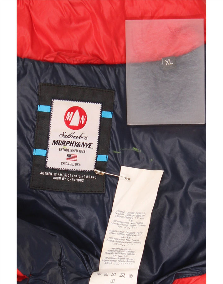 Gilet căptușit pentru bărbați Murphy & Nye UK 42 XL Poliamidă roșie