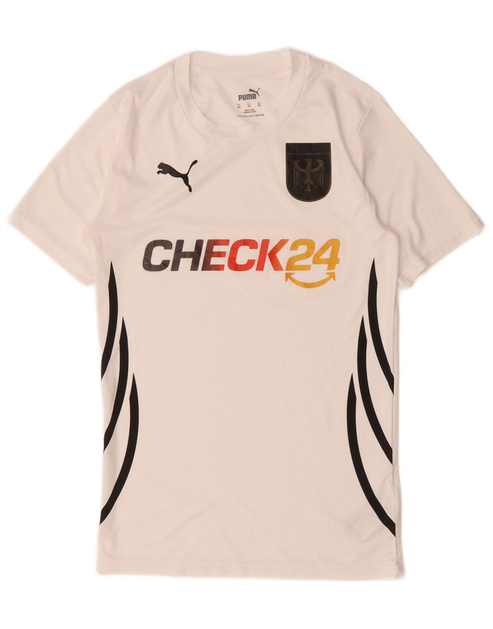 Tricou grafic Puma pentru bărbați Top XS poliester alb