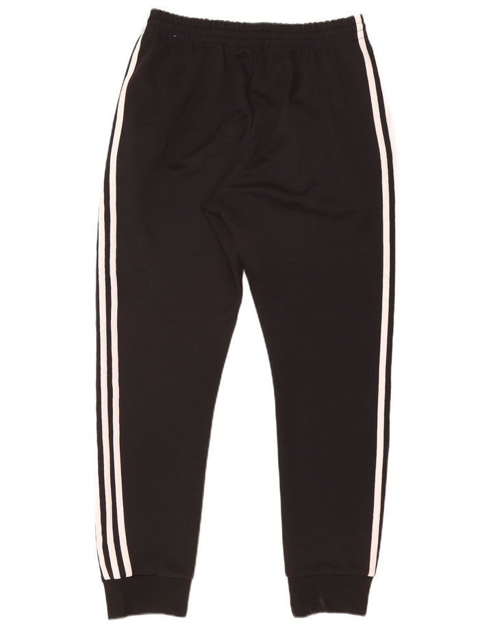 Pantaloni de trening Adidas pentru bărbați Joggeri poliester mediu negru