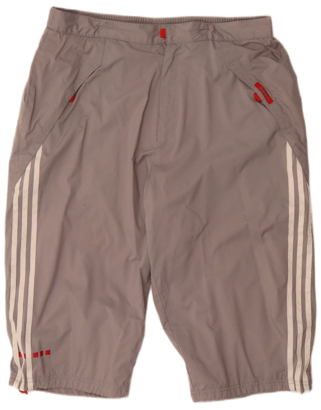 Bermude pentru bărbați Adidas, mari W36, poliester gri