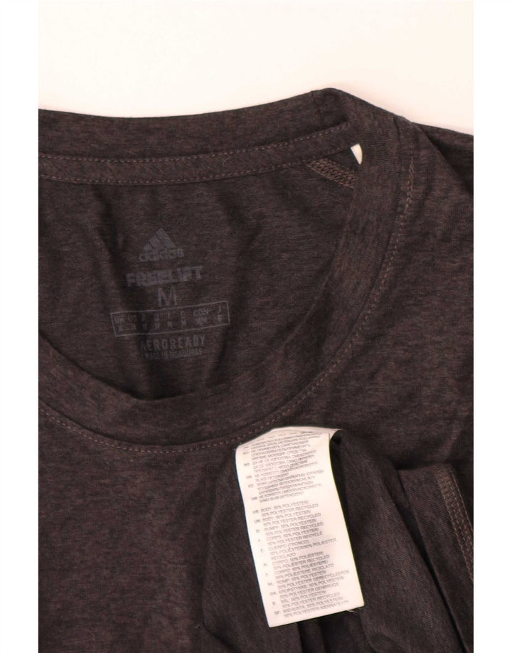 Tricou pentru bărbați Adidas Aeroready Top Medium Gri Poliester