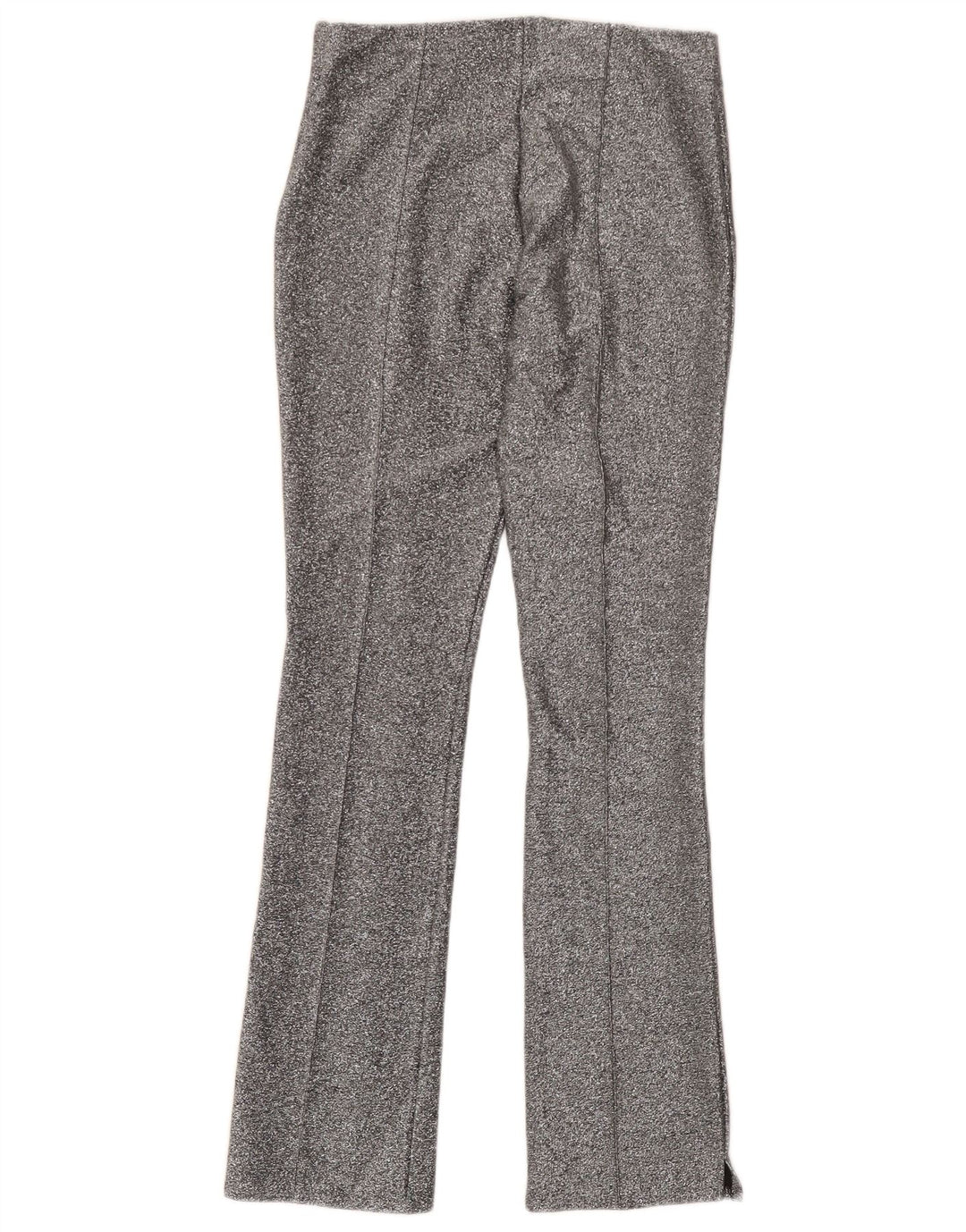 Pantaloni casual pentru femei Trafaluc Bootcut Zara Mediu L28 L30 Argintiu