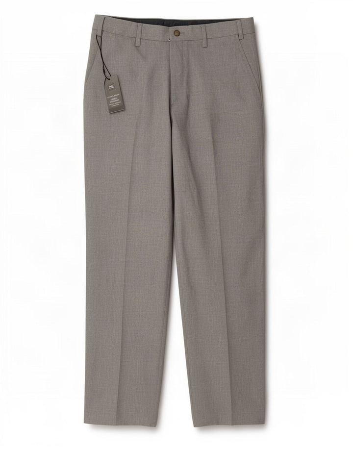 Pantaloni casual drepti pentru bărbați Marks & Spencer W32 L29 poliester gri