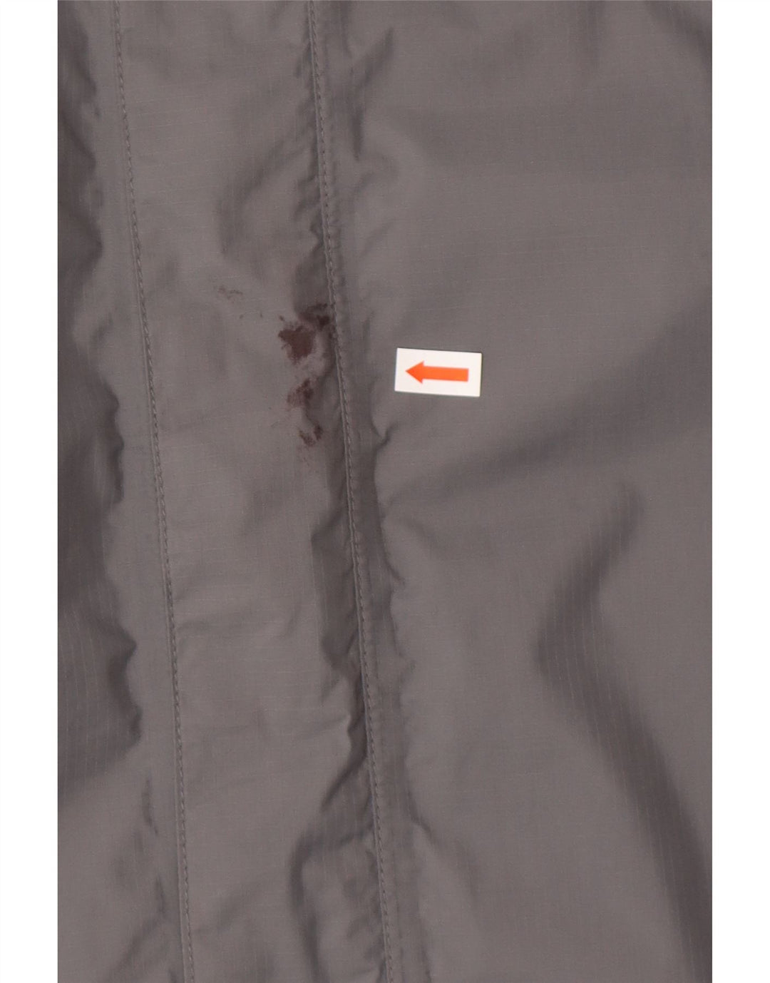 THE NORTH FACE Jachetă de ploaie cu glugă pentru bărbați UK 38, nailon gri mediu