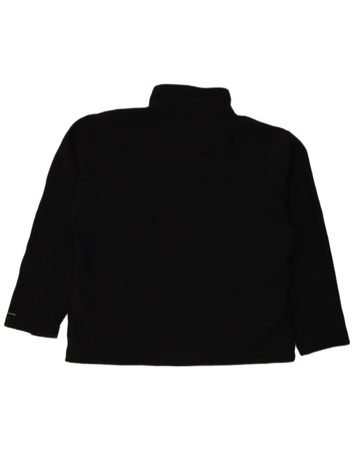 Jachetă fleece Columbia pentru bărbați Uk 42 XL poliester negru