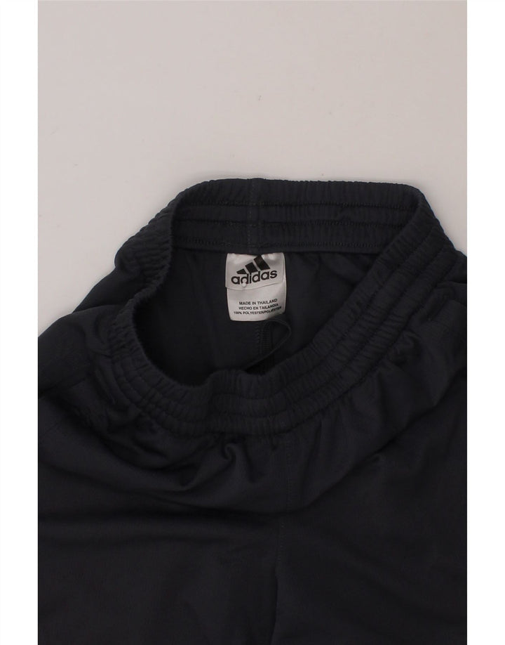 ADIDAS Boys Graphic Sport Shorts 7-8 Years  Grey Polyester Vintage Adidas and Second-Hand Adidas from Messina Hembry 