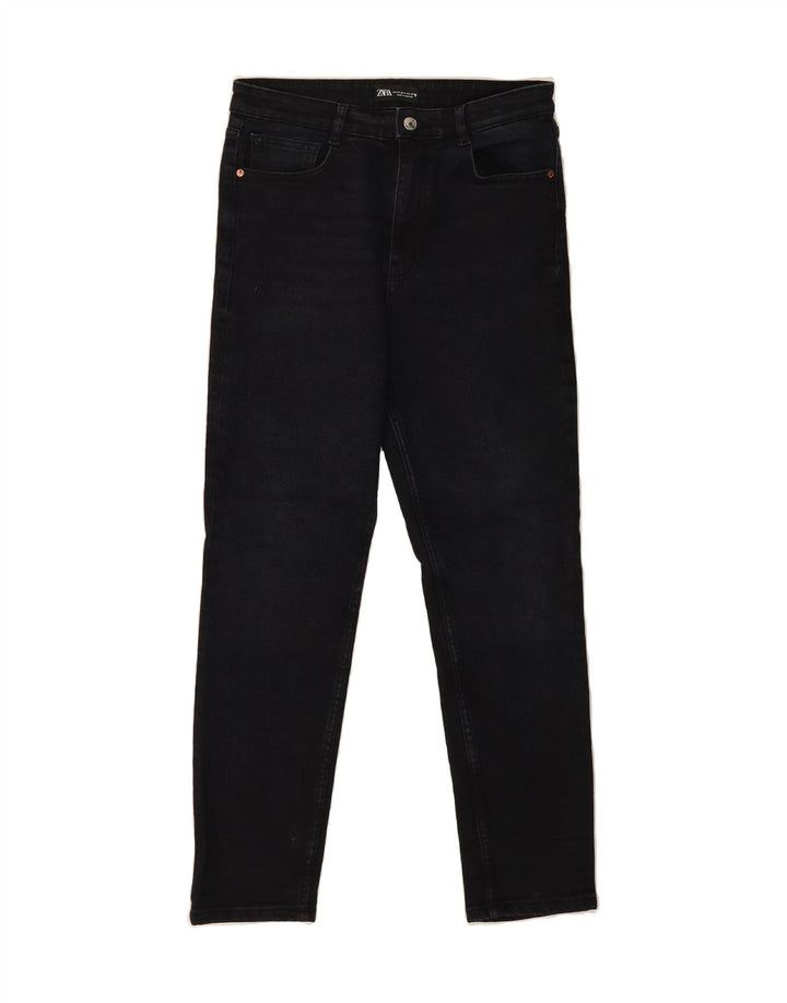 ZARA Womens Slim Jeans EU 40 Medium W30 L27 Navy Blue Vintage Zara and Second-Hand Zara from Messina Hembry 