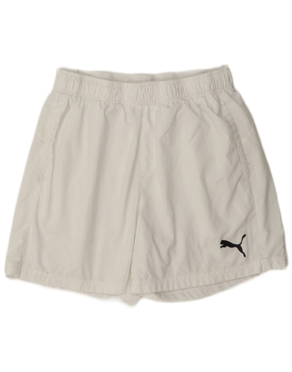 Pantaloni scurți sport Puma pentru bărbați, mari, albi