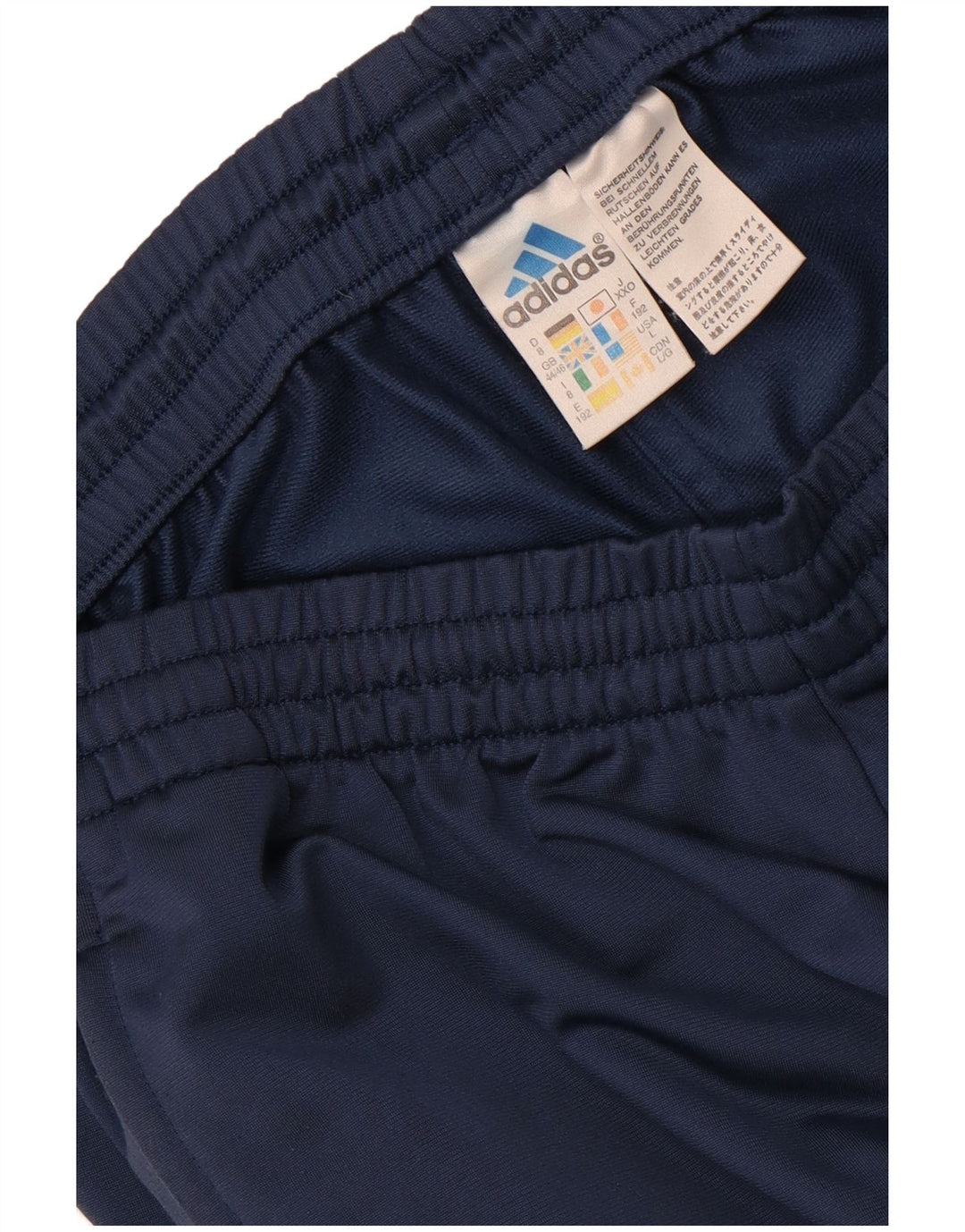 Pantaloni de trening Adidas pentru bărbați Marea Britanie 44/46 Poliester mare bleumarin