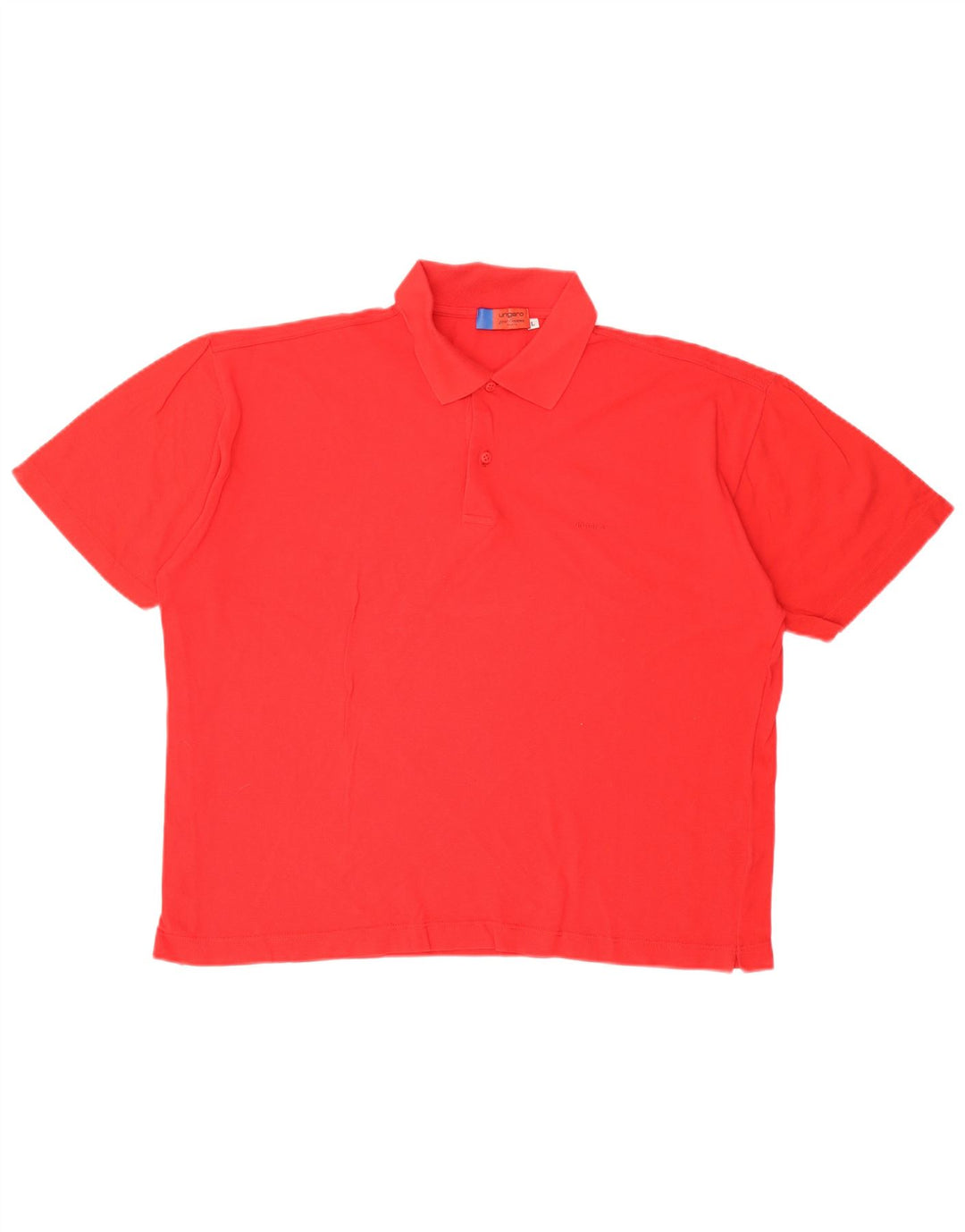 Tricou polo pentru bărbați UNGARO, bumbac roșu mare