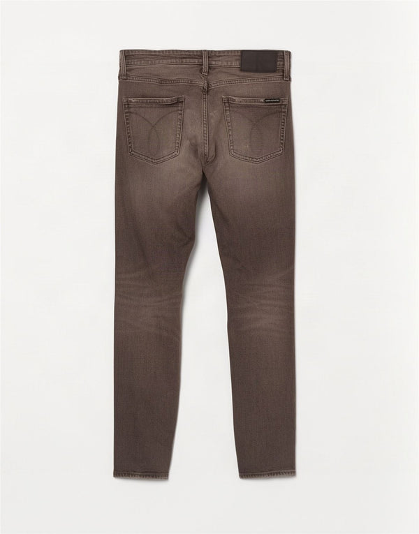Blugi skinny Calvin Klein pentru bărbați W33 L32 bumbac gri
