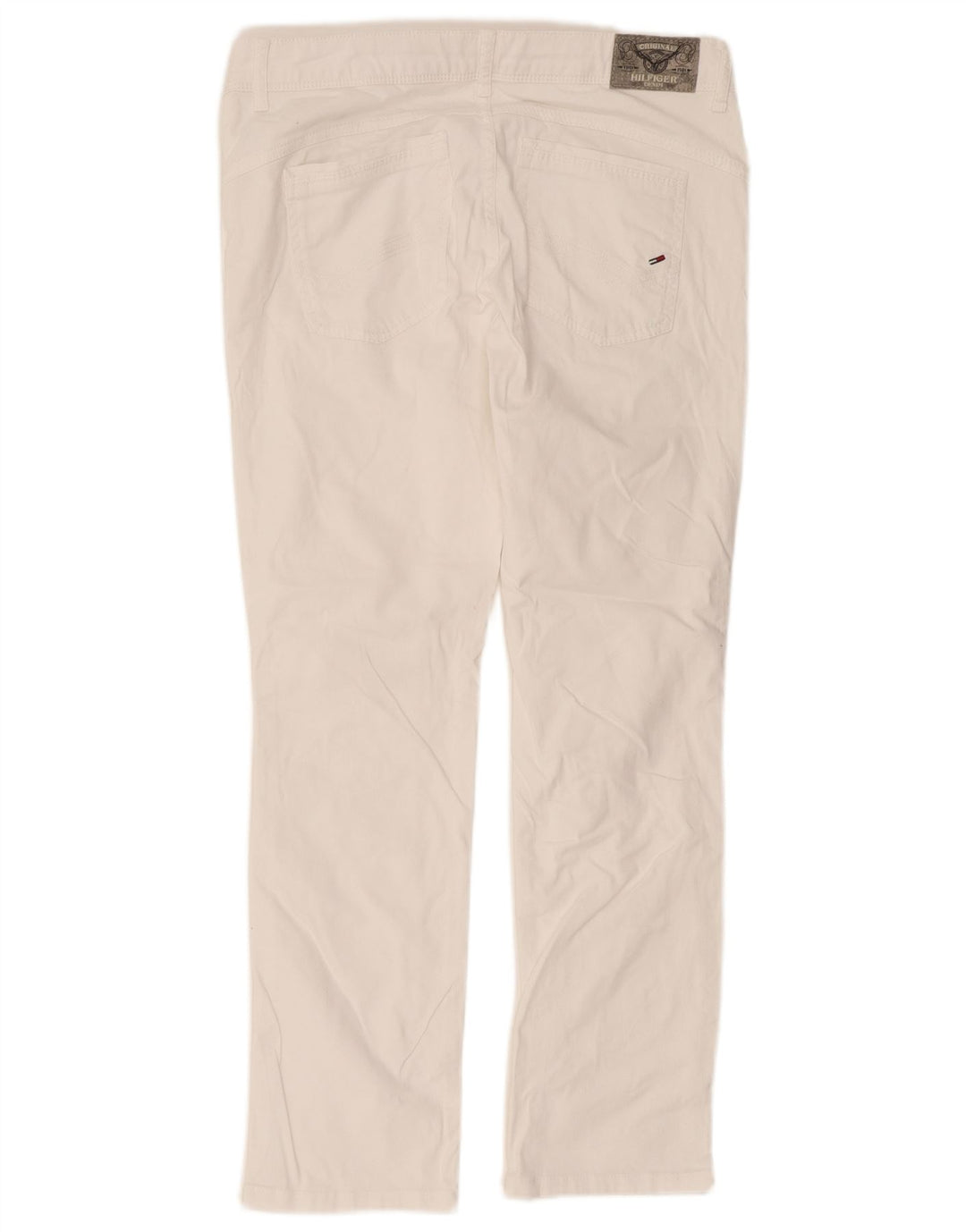Blugi slim pentru bărbați Tommy Hilfiger W34 L34 bumbac alb