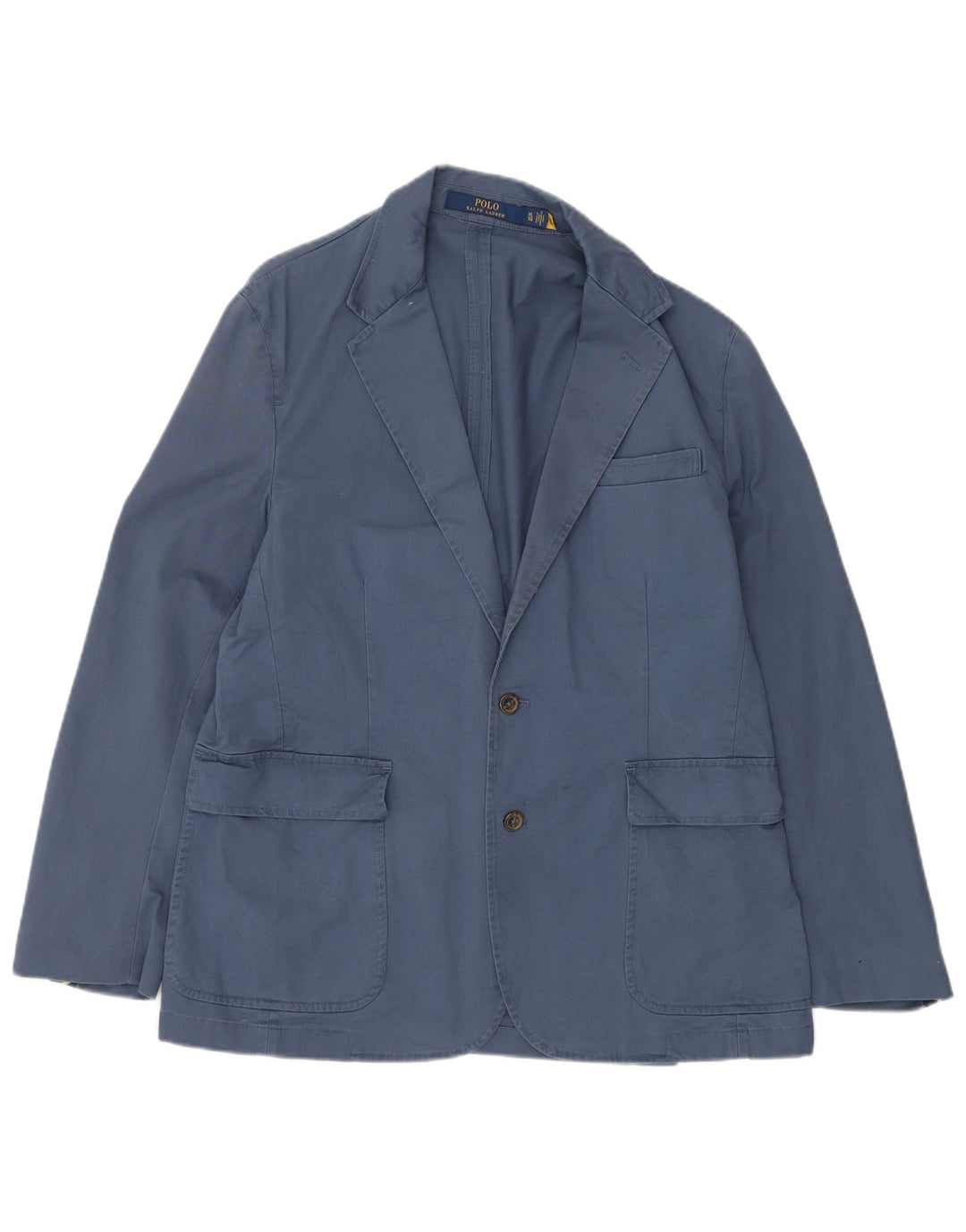 POLO RALPH LAUREN Jachetă pentru bărbați cu 2 nasturi, UK 42 XL, bumbac bleumarin