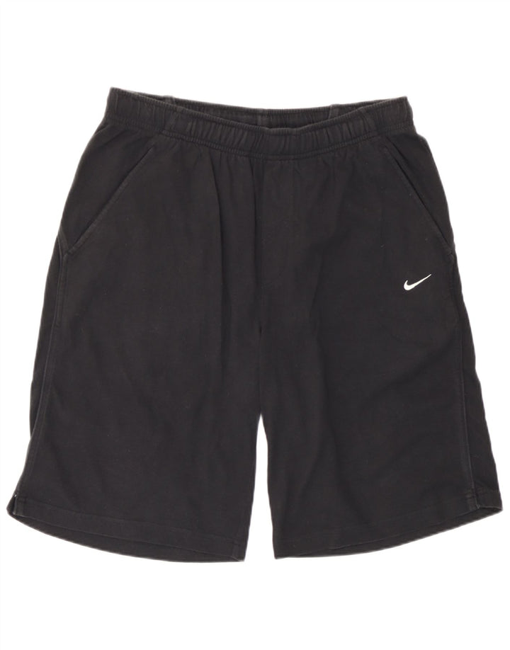 Pantaloni scurți sport Nike pentru bărbați, mari, negru, bumbac
