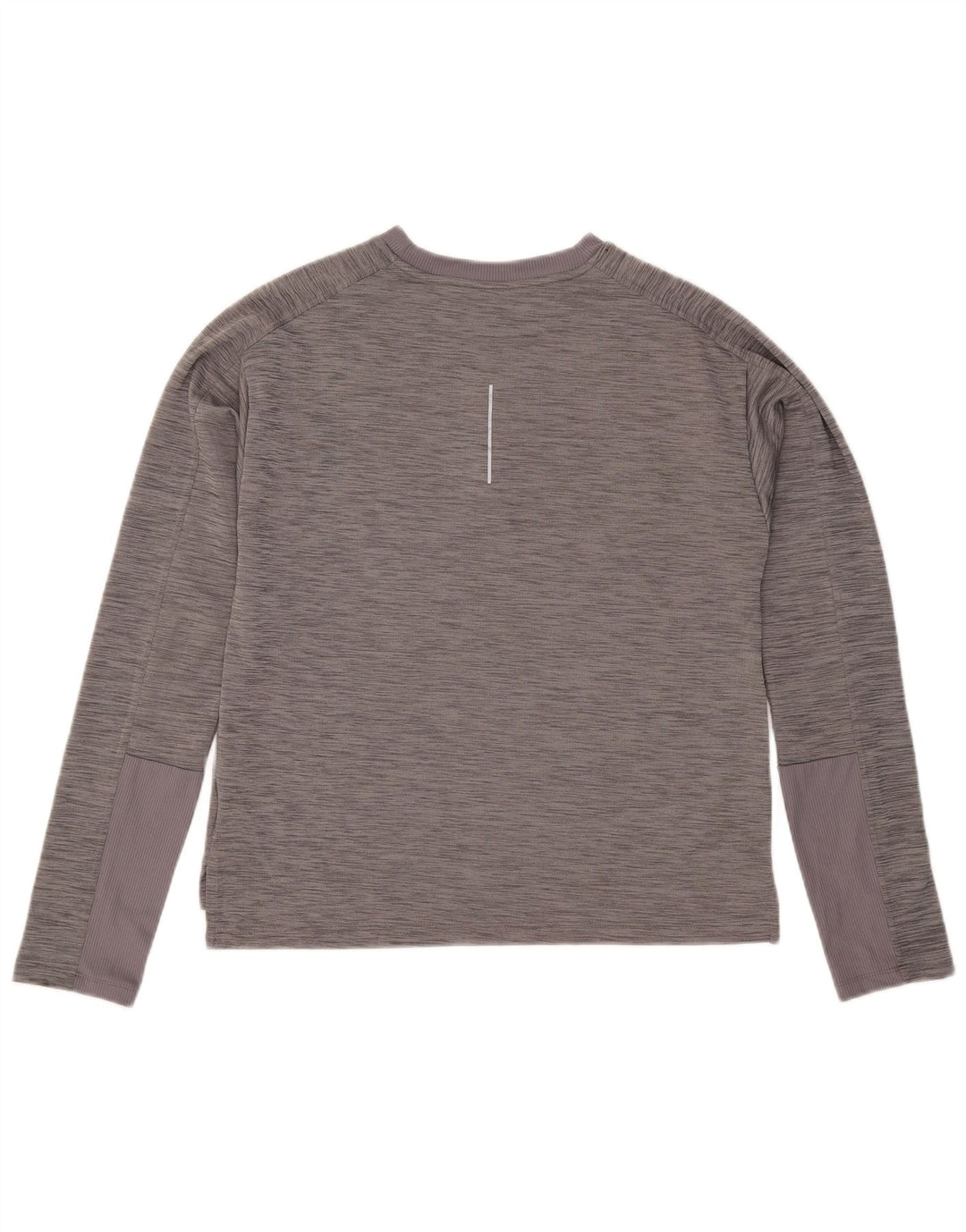 Top cu mânecă lungă Nike Dri Fit pentru bărbați, gri mediu pete