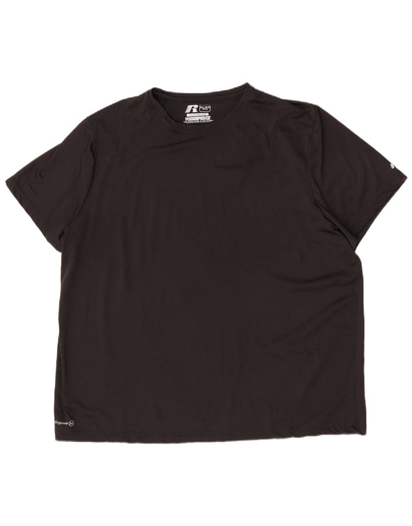 Tricou Russell Athletic pentru bărbați Dri-Power Top XL Poliester negru