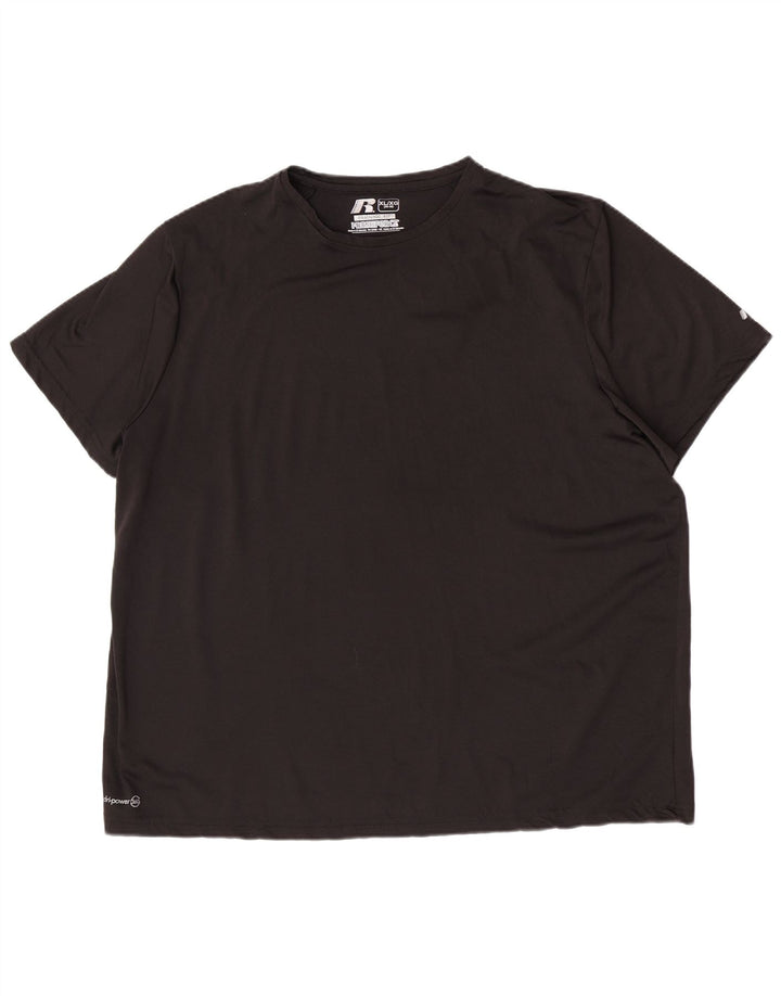 Tricou Russell Athletic pentru bărbați Dri-Power Top XL Poliester negru