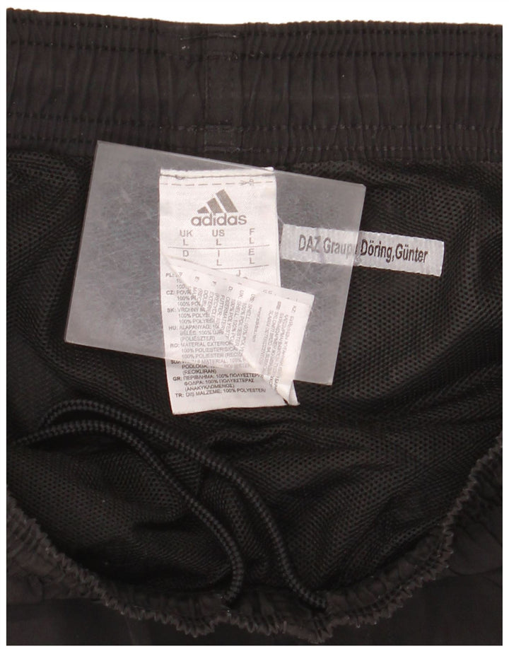 Pantaloni scurți sport ADIDAS pentru femei UK 14, mari, negru, poliester