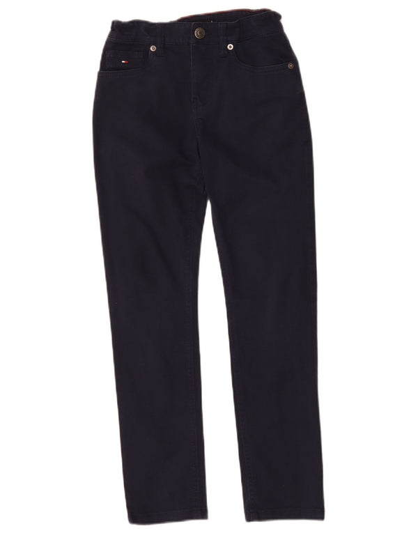 Blugi slim pentru fete Tommy Hilfiger 9-10 ani W26 L24 bleumarin bumbac