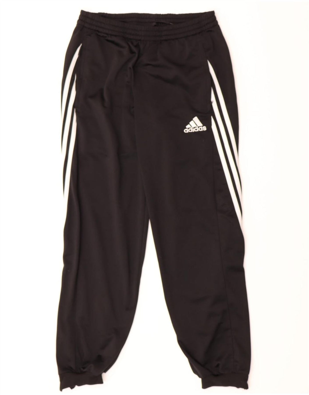 ADIDAS Mens Tracksuit Trousers Joggers Medium Black Polyester Vintage Adidas and Second-Hand Adidas from Messina Hembry 