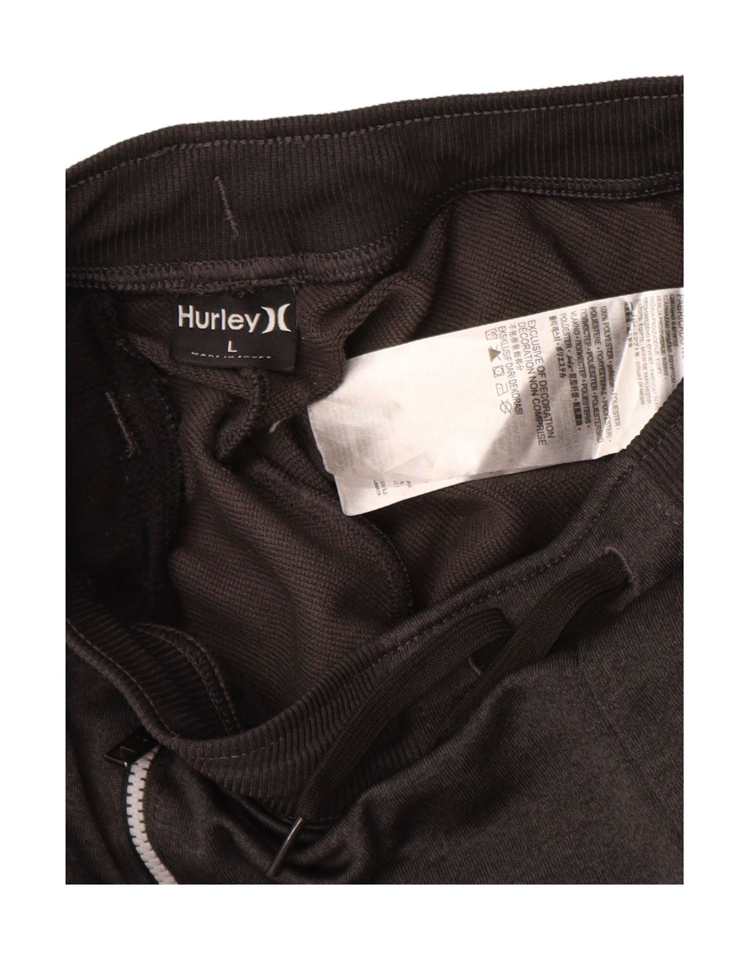 Pantaloni de trening pentru băieți Hurley Pantaloni de jogging 12-13 ani Poliester negru mare