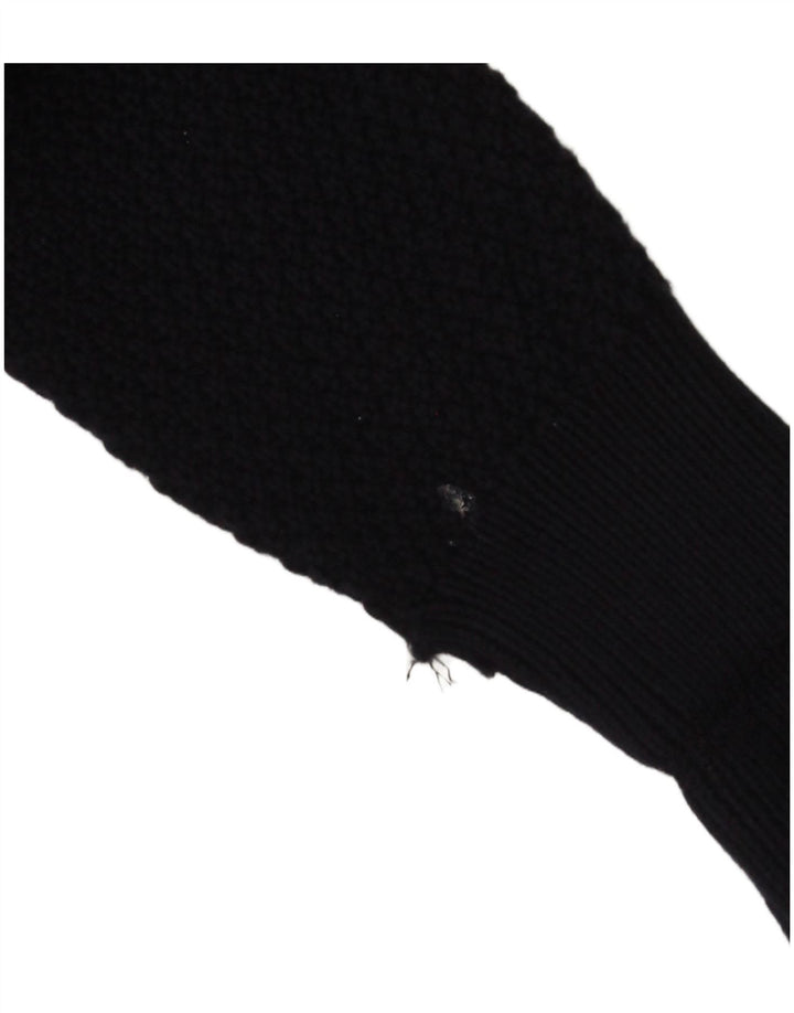 Pulover cardigan cu paragate MASSIMO DUTTI pentru femei UK 10 Mic bleumarin