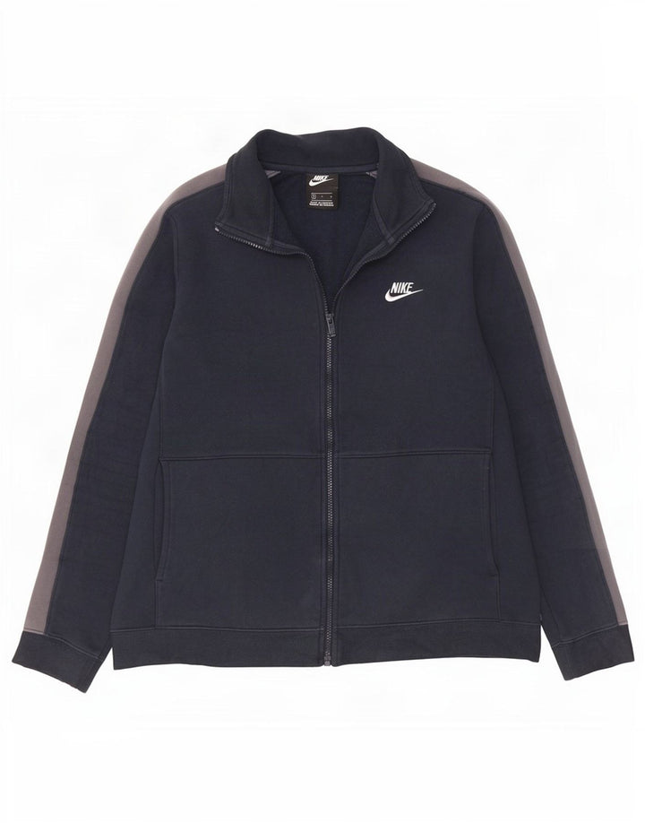 Jachetă de trening pentru bărbați Nike, mare, albastru, bumbac color bloc