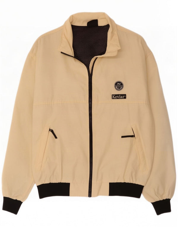 Jachetă Bomber pentru bărbați North Sails UK 36 Small Beige Colorblock