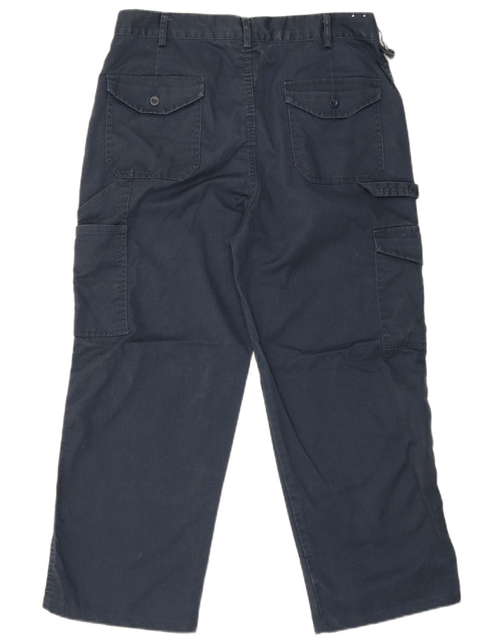 Pantaloni cargo dritti pentru bărbați Dickies L34 L25 Poliester bleumarin