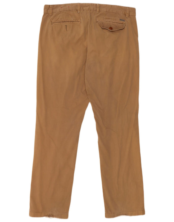 Pantaloni chino drepți pentru bărbați Barbour W38 L32 bumbac bej