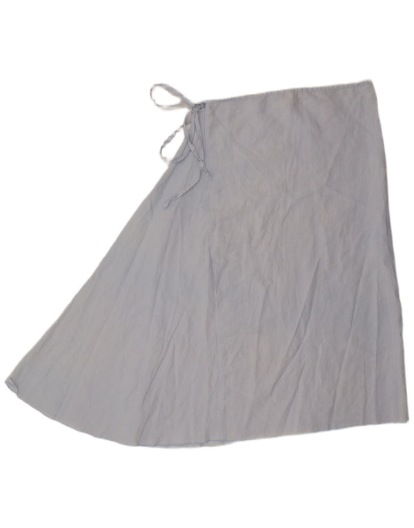 Fusta cu talie înaltă pentru femei Benetton W34 Large Blue