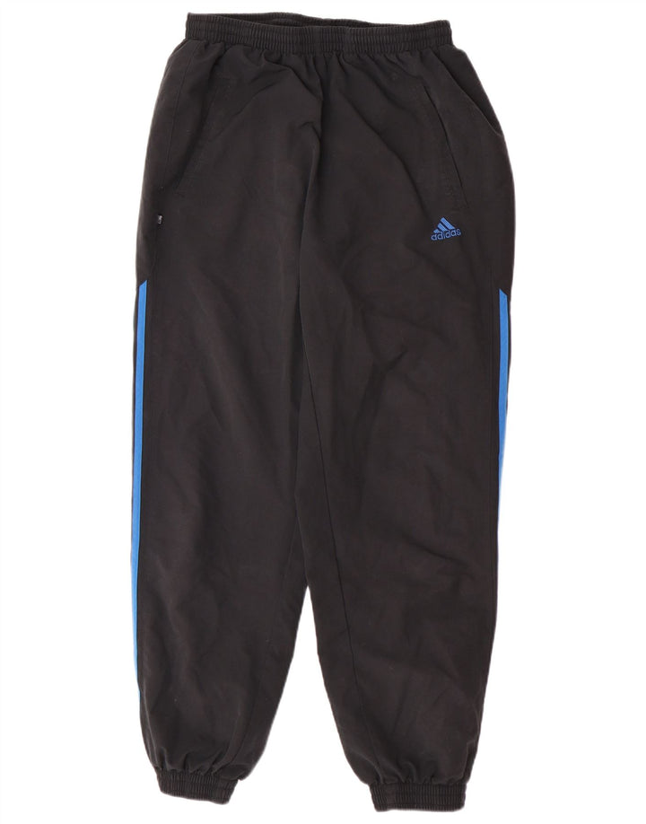 Pantaloni de trening pentru bărbați Adidas Pantaloni de jogging, mari, negru, poliester