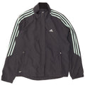 Jachetă de top pentru trening Adidas Clima Proof pentru femei UK 16 Poliester mare gri