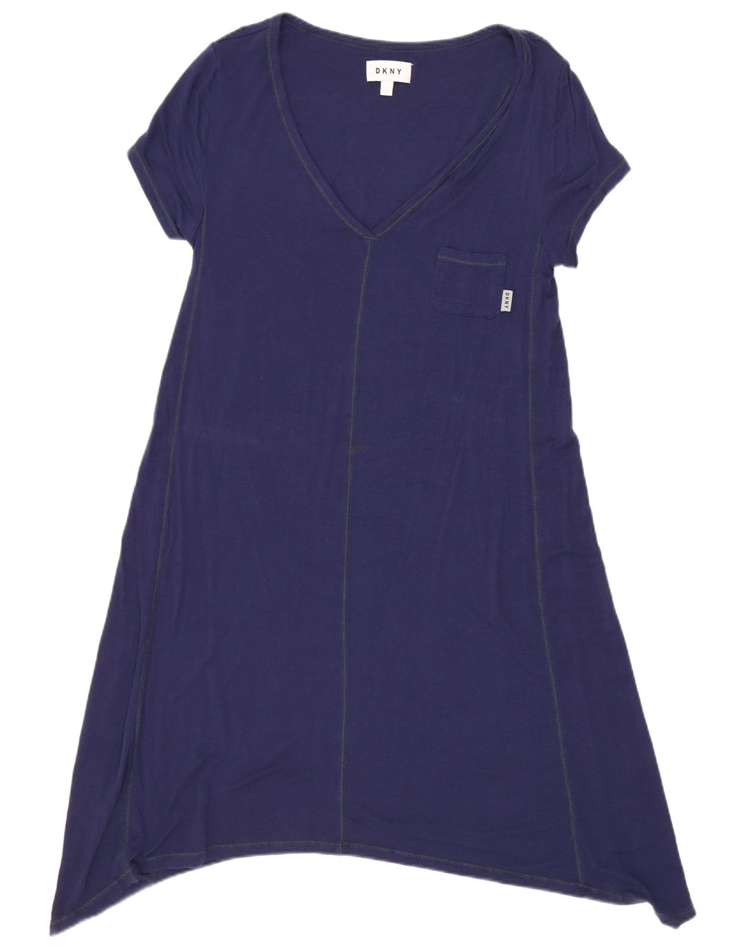 Rochie tunică pentru femei Dkny UK 10 Mic, albastru, raion