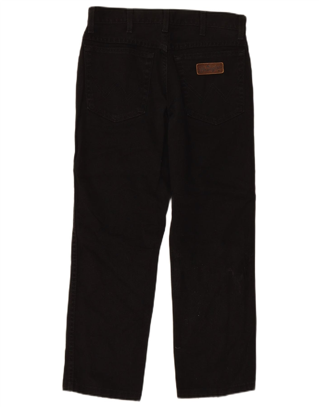 WRANGLER Blugi drepte pentru bărbați Texas W30 L26 bumbac negru